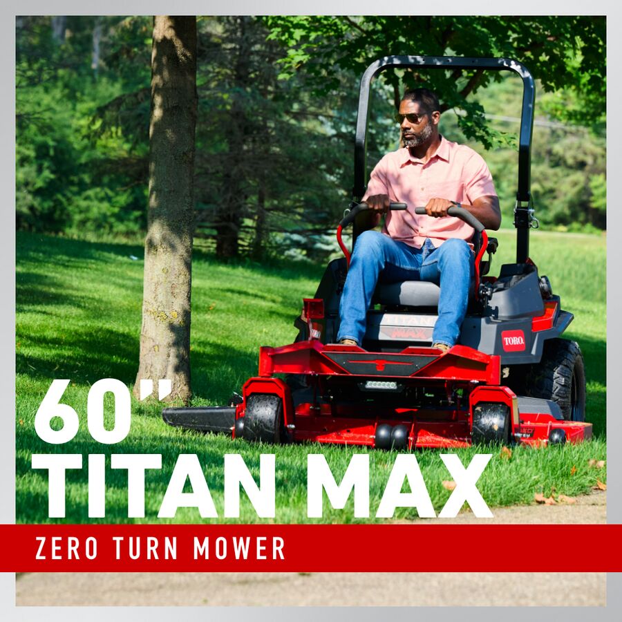Toro 60 in. (152 cm) TITAN® MAX Zero Turn Mower