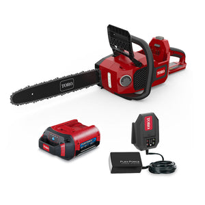 Toro 60V MAX* 16 in. (40.6 cm) Brushless Chainsaw - 2.0Ah Battery Included (51851)
